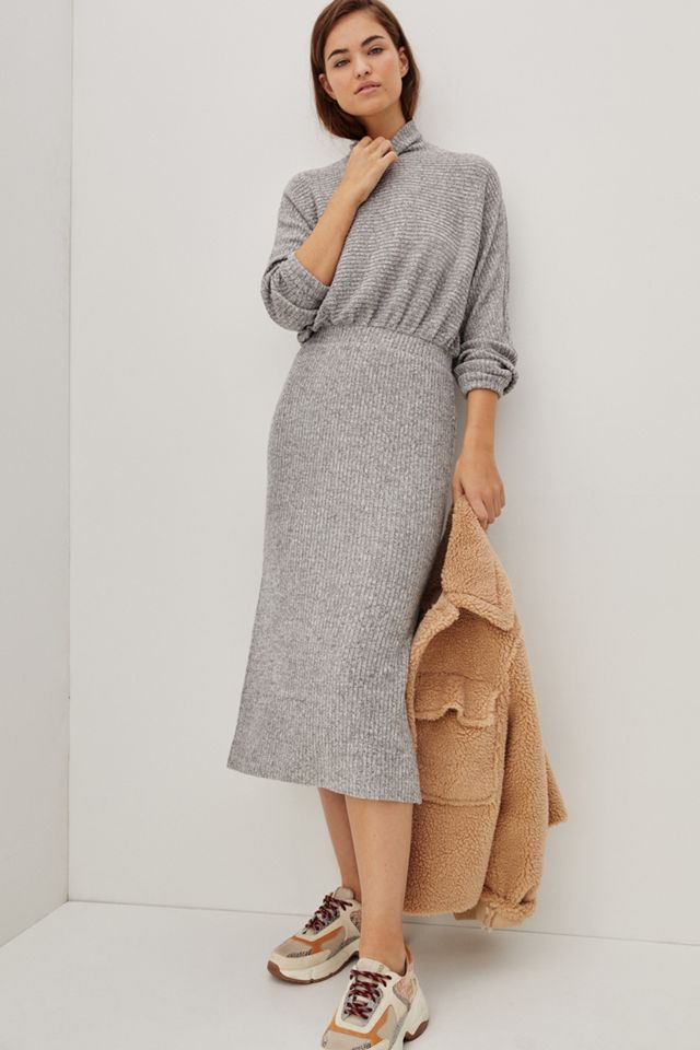 Mariah Ribbed Knit Maxi Dress #1
