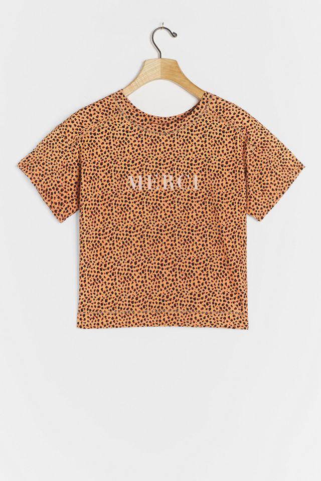 Merci Spotted Graphic Tee #1