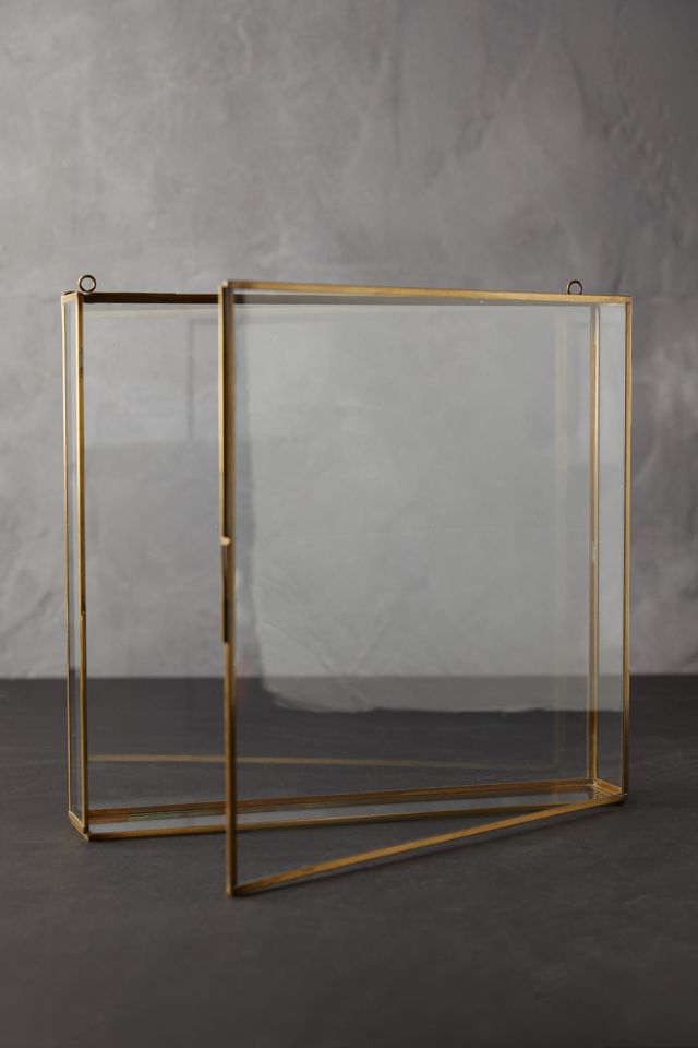 Brass Wall-Hanging Shadow Box #1