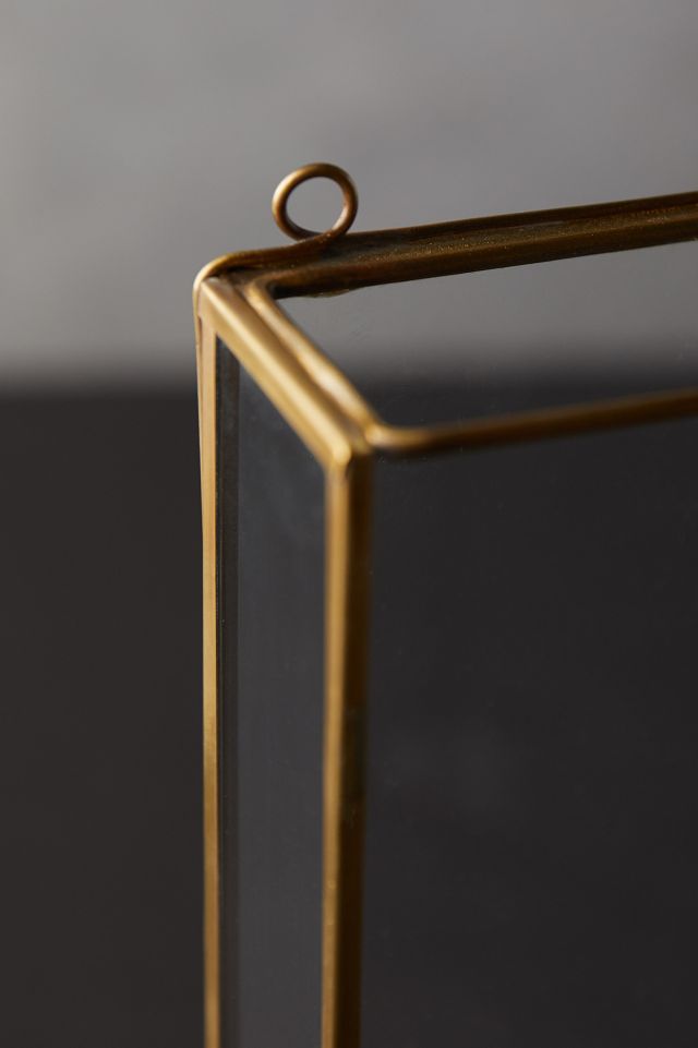 Brass Wall-Hanging Shadow Box #3