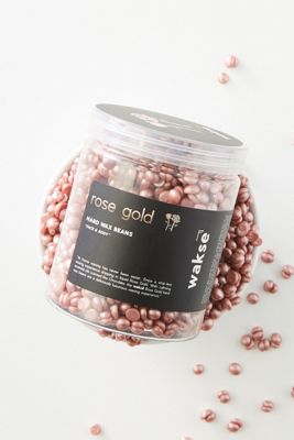 Wakse Rose Gold Face + Body Hard Wax Beans