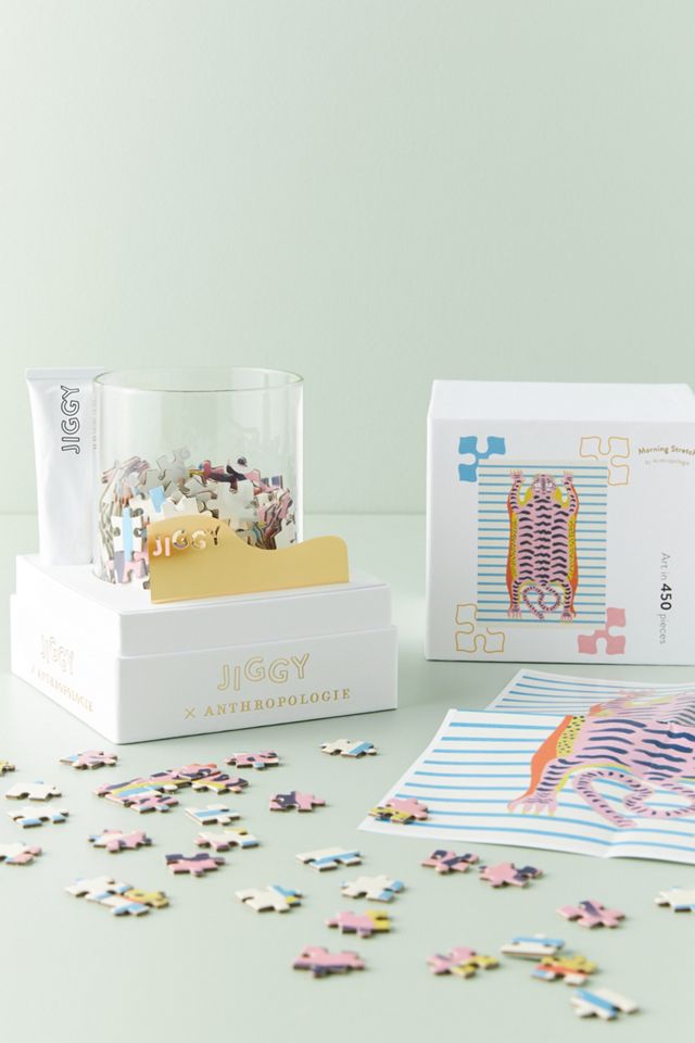 Jiggy for Anthropologie Puzzle and Glue Set