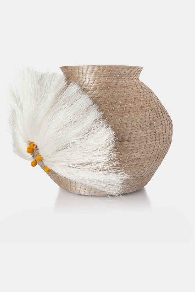 Charlie Sprout Fanned Out Small Bulbous Vase #1