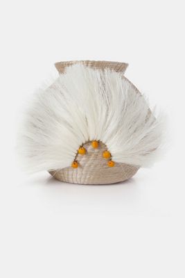 Charlie Sprout Fanned Out Small Bulbous Vase