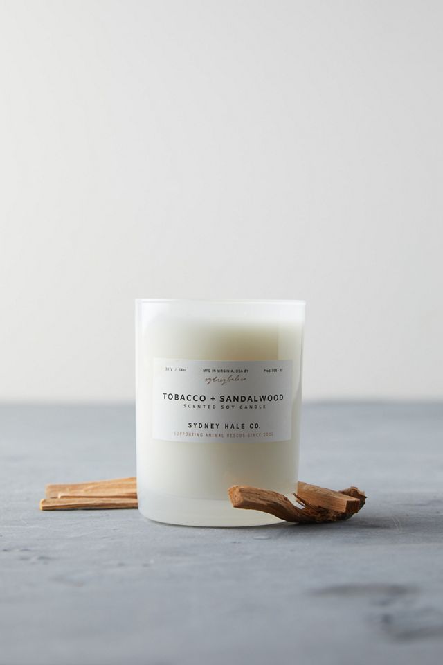 Sydney Hale Candle, Tobacco + Sandalwood #2