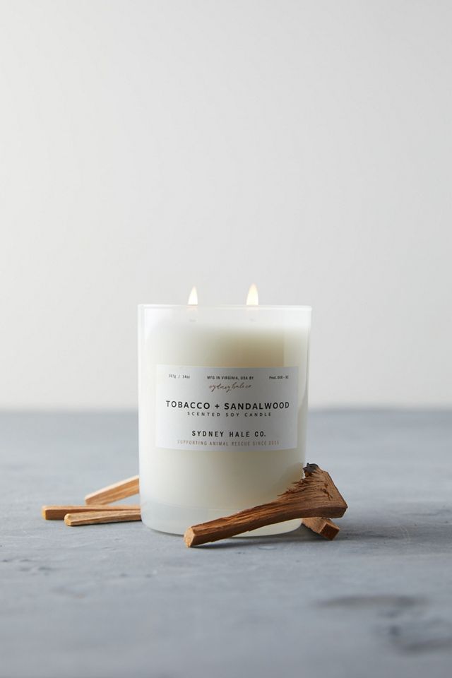 Sydney Hale Candle, Tobacco + Sandalwood Anthropologie