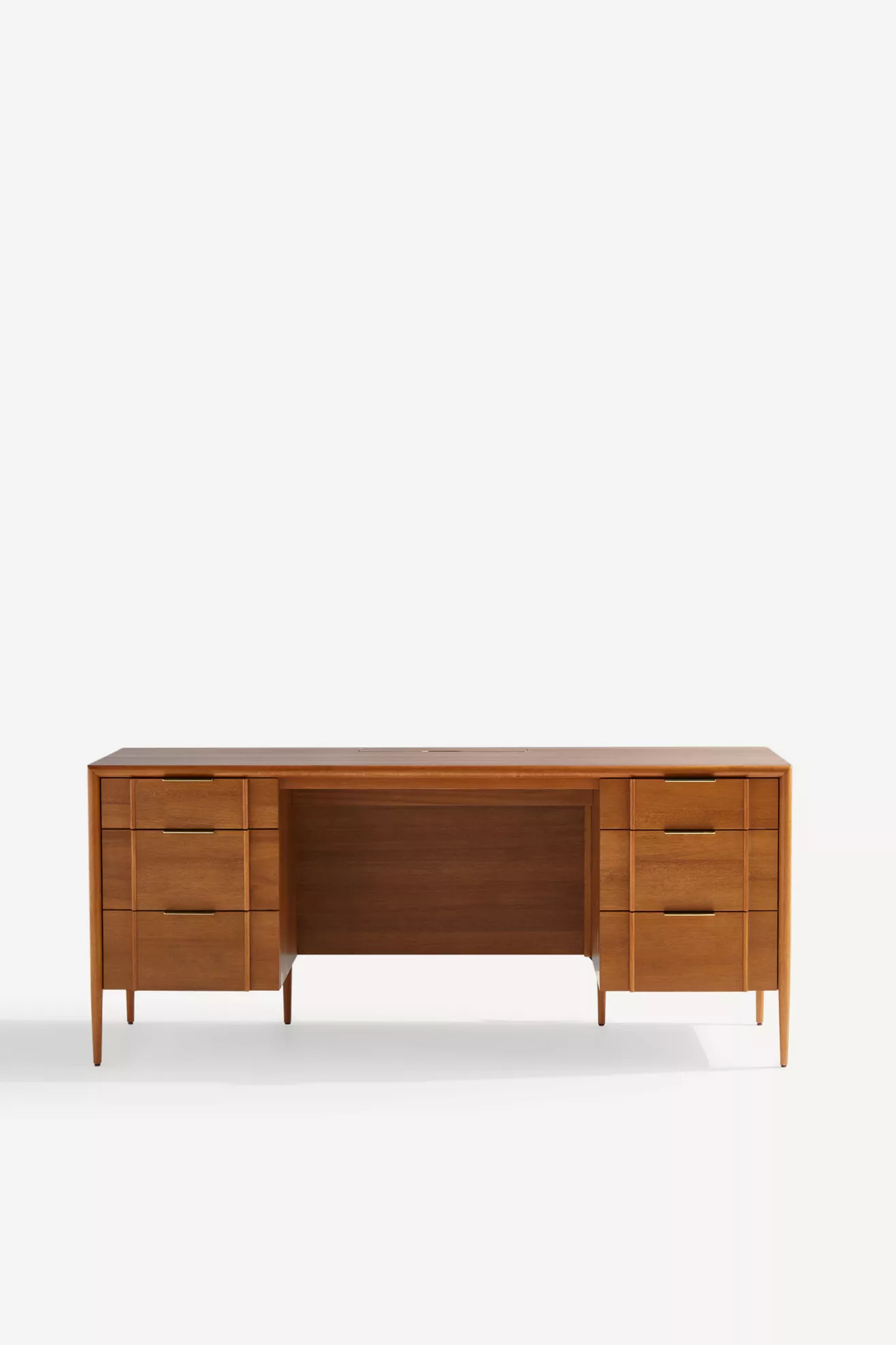 Quincy Wood Executive Desk - thumbnail 2