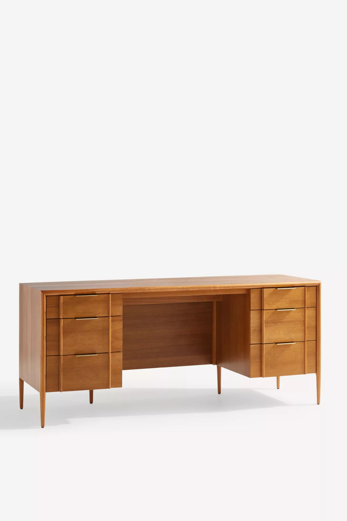 Quincy Wood Executive Desk - thumbnail 3