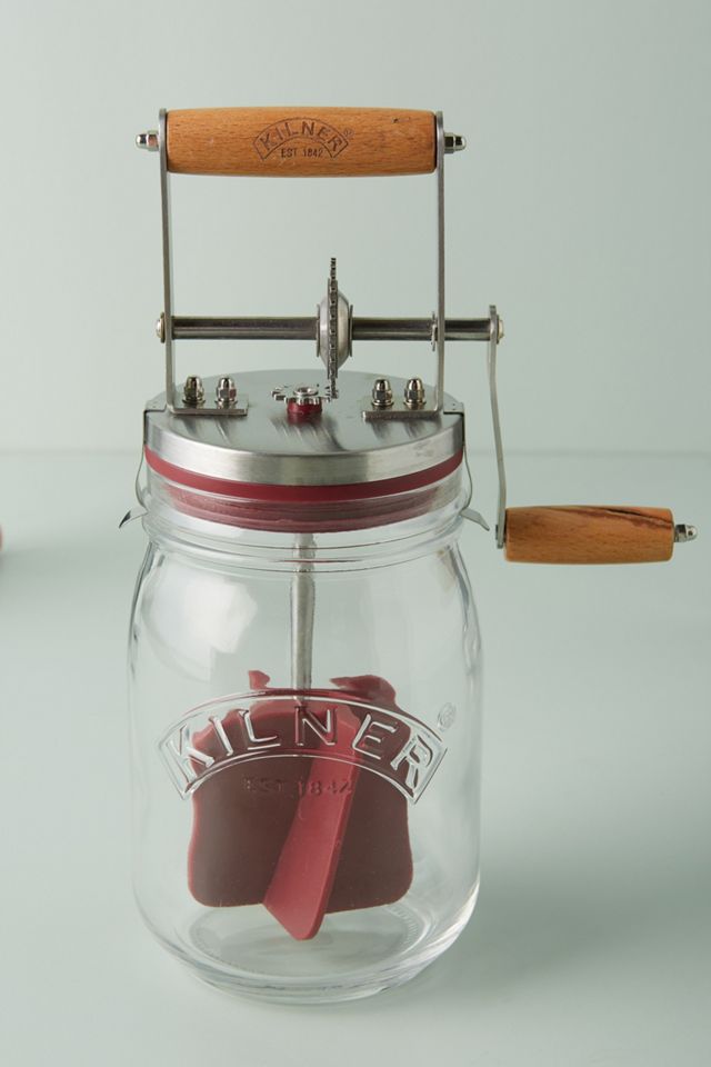 The kilner fresh butter maker churn