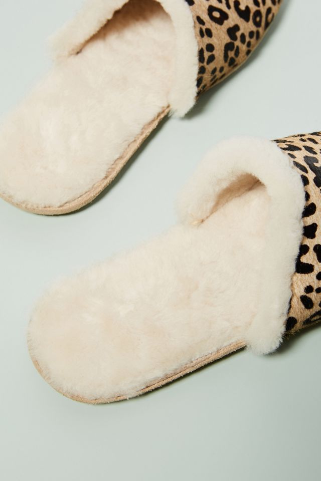 Freda Savador James Shearling-Lined Slippers #3