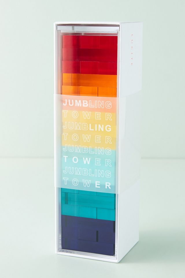 Sunnylife Lucite Jumbling Tower #1