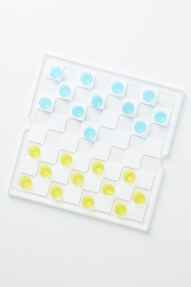 Sunnylife Lucite Chess Set AnthroLiving