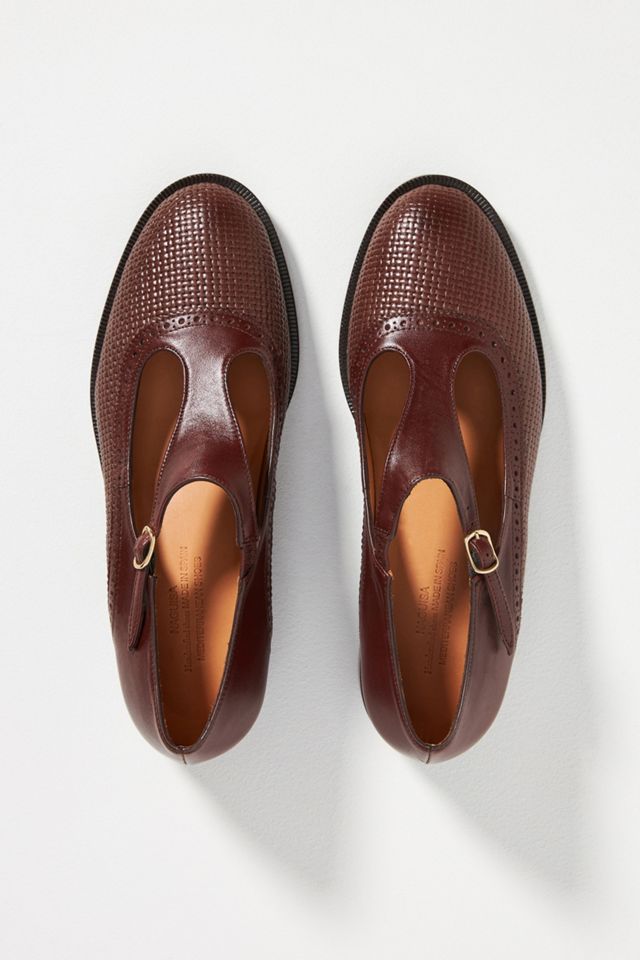 Naguisa Saso T-Strap Flats #1