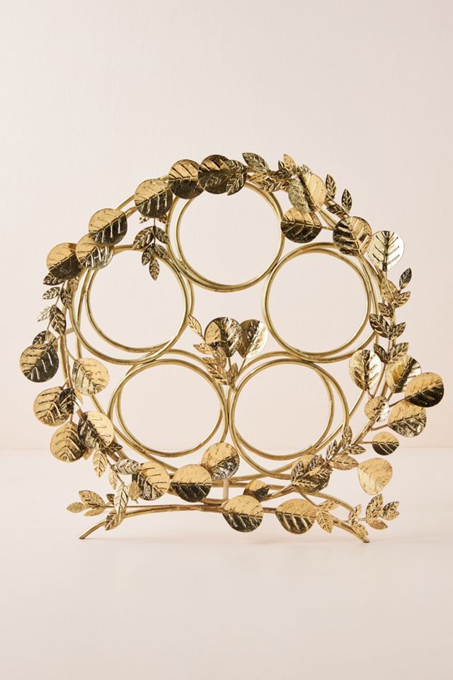 Faustine Wreath Wine Rack #1