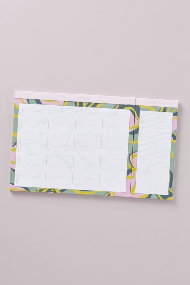 Weekly Meal Planner Notepad #2