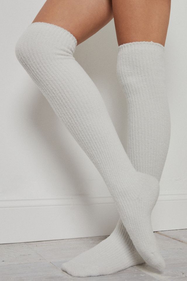 Cloud-Knit Over-The-Knee Socks #1