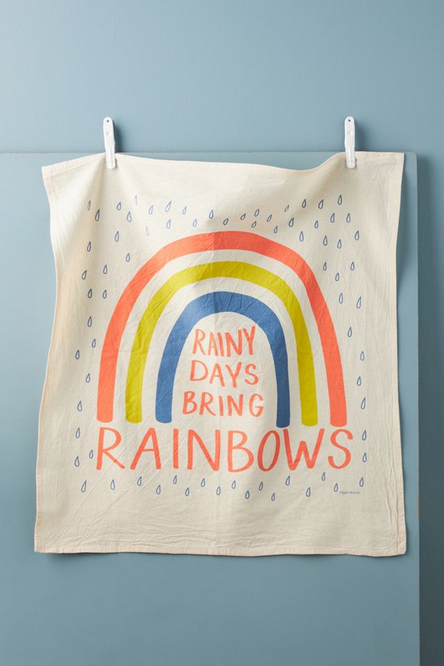 Calhoun & Co. Rainbow Dish Towel
