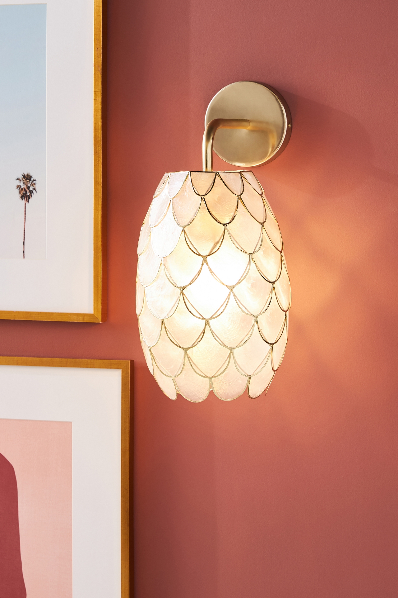 Phillipa Capiz Sconce