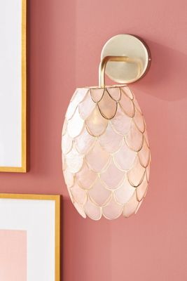 Phillipa Capiz Sconce Wall Light