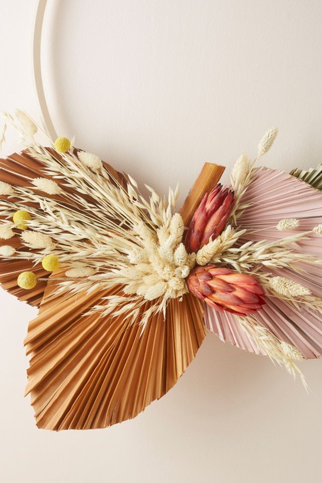 Colorful Palm Wreath #1