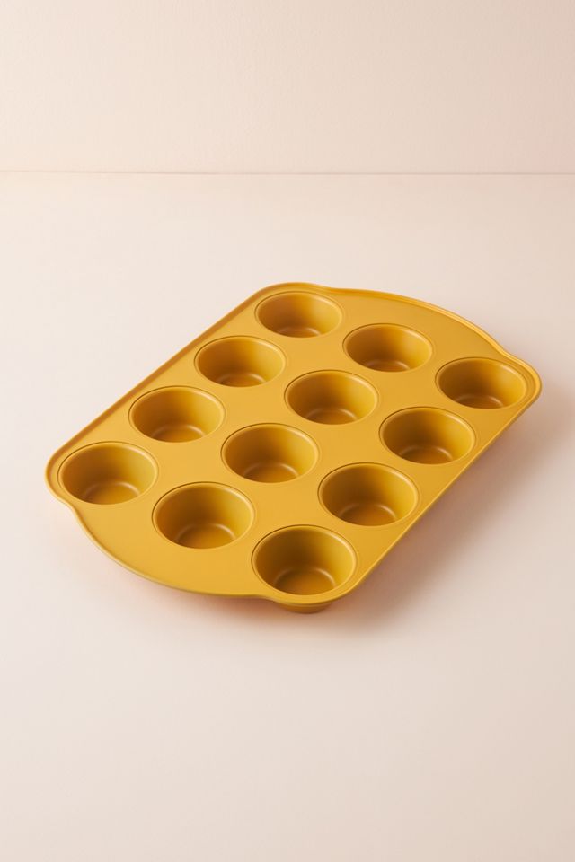 Vintage Anthropologie Ceramic Cupcake Muffin Pan Maelle -  Denmark