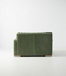 Sunday Modular Leather One-Arm Loveseat