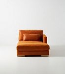 Relaxed Sunday Modular Leather Chaise