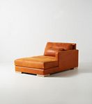 Relaxed Sunday Modular Leather Chaise