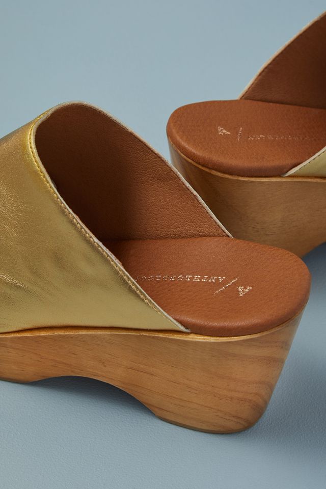 Studded Heeled Clogs #1