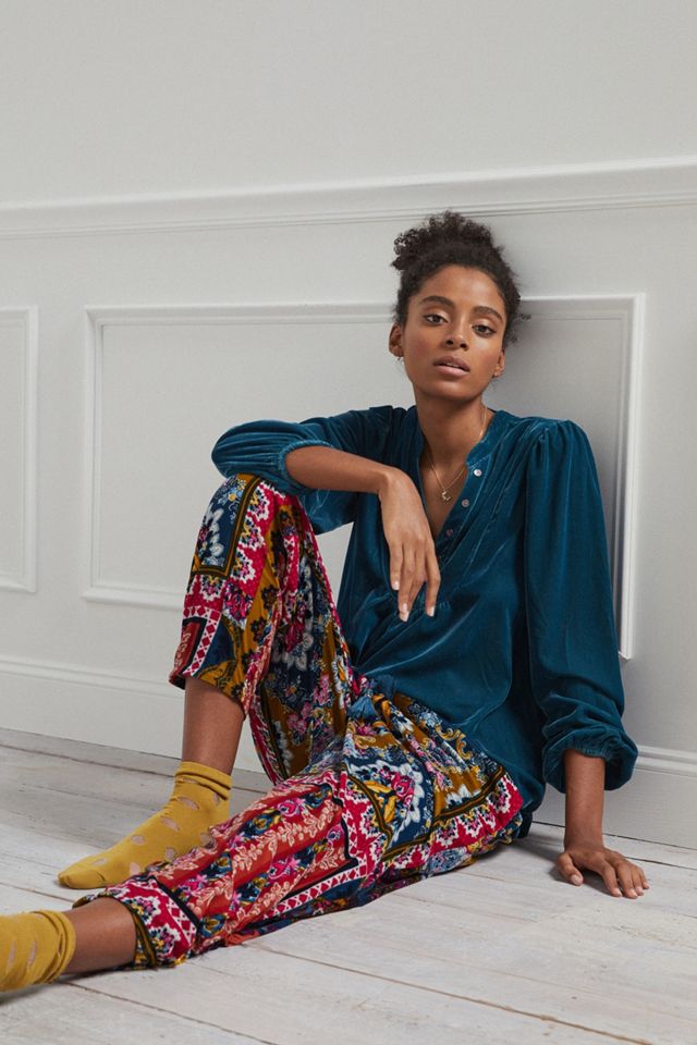 Zadie Velvet Sleep Pants #3