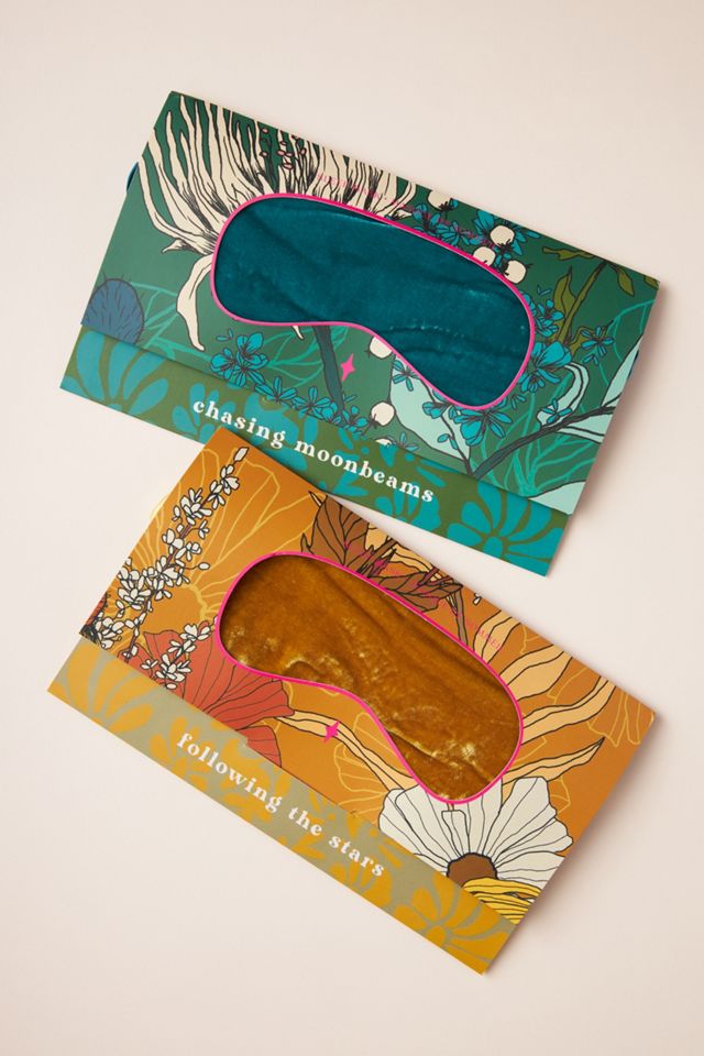 Mer-Sea & Co. Avant Garden Velvet Eye Mask #2