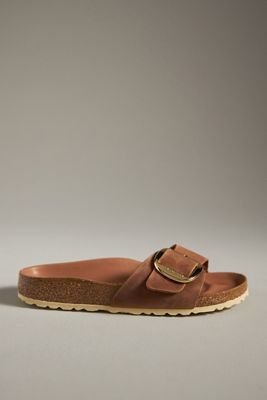 Birkenstock Madrid Big Buckle Nubuck Sandals