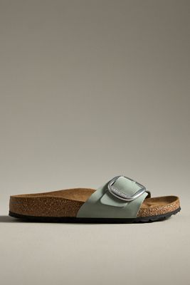 Birkenstock Madrid Big Buckle Nubuck Sandals
