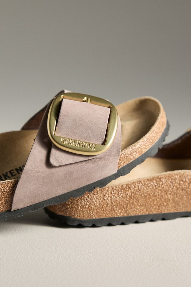 Birkenstock Madrid Big Buckle Nubuck Sandals | Anthropologie