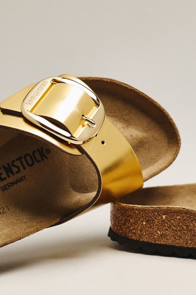 Birkenstock Madrid Big Buckle Nubuck Sandals #2