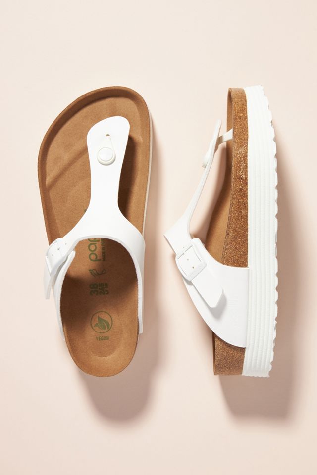 erstatte Se tilbage Van Papillio by Birkenstock Gizeh Vegan Platform Sandals | Anthropologie