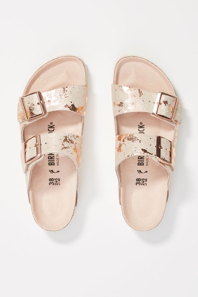 Birkenstock Arizona Metallic Sandals #1