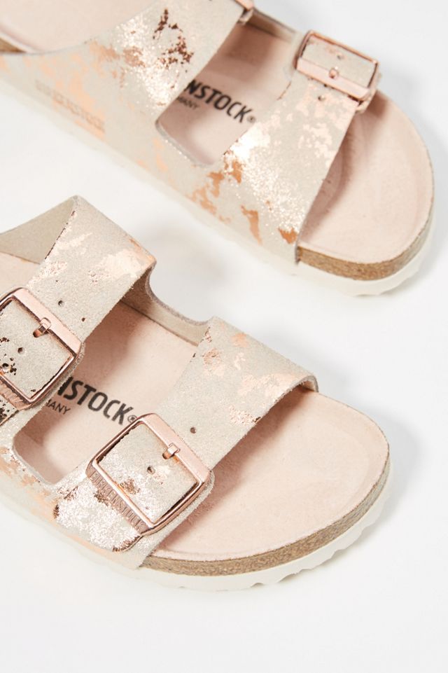 Birkenstock Arizona Metallic Sandals #2