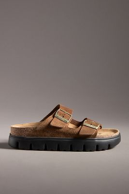 Birkenstock Papillio By  Arizona Sport Sandals In Beige