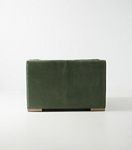 Sunday Modular Leather Armless Loveseat