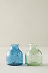 Green + Blue Bubble Bud Vases, Set of 2 #1