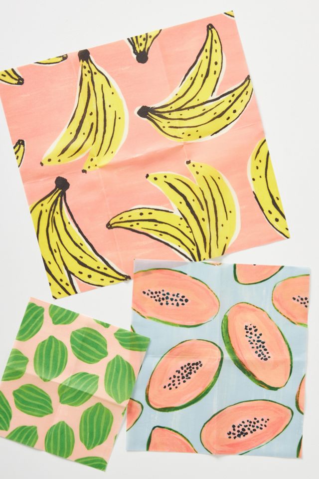 Supra Endura Beeswax Food Wraps, Set of 3 #1