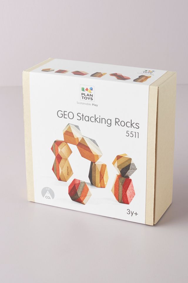 Geo Stacking Rock Toys #3