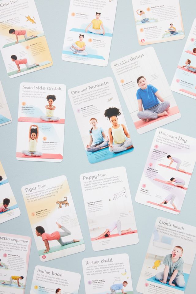 Yoga For Kids Flashcards #1