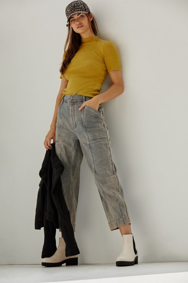 Mason Ribbed Mock Neck Top #3