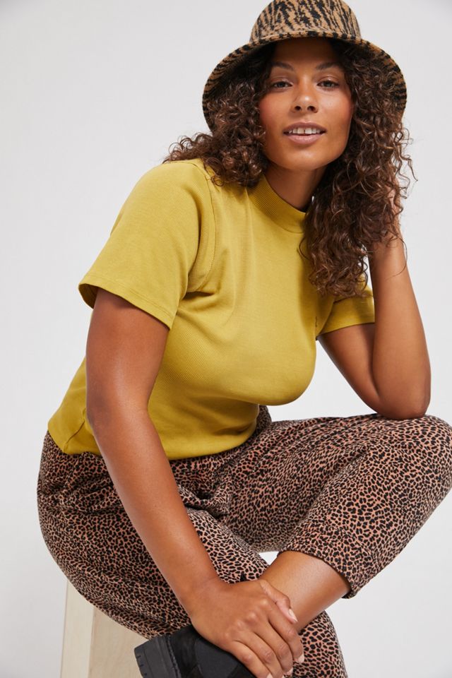 Mason Ribbed Mock Neck Top #4