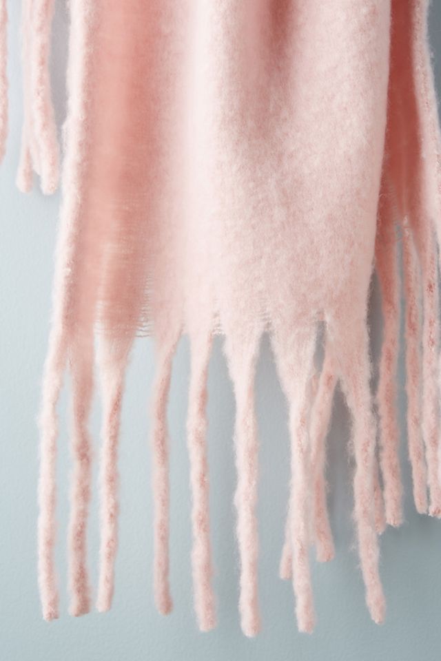 Bonnie Fringed Wrap Scarf #1