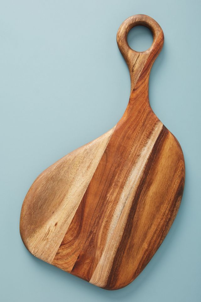 Walnut Curved Paddle Cheese Board #1