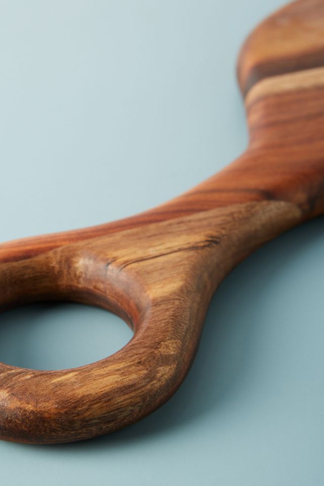 Walnut Curved Paddle Cheese Board #2