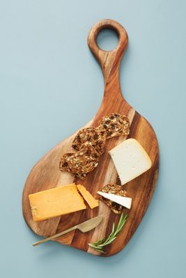 Walnut Curved Paddle Cheese Board